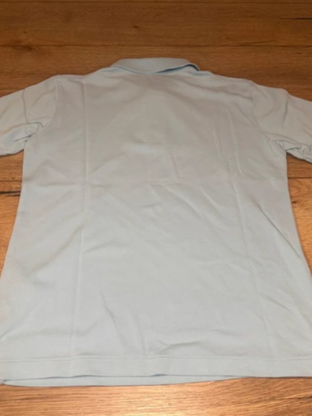 Men's Uniqlo light blue cotton polo shirt, stylish, size XS - Picture 2 of 3